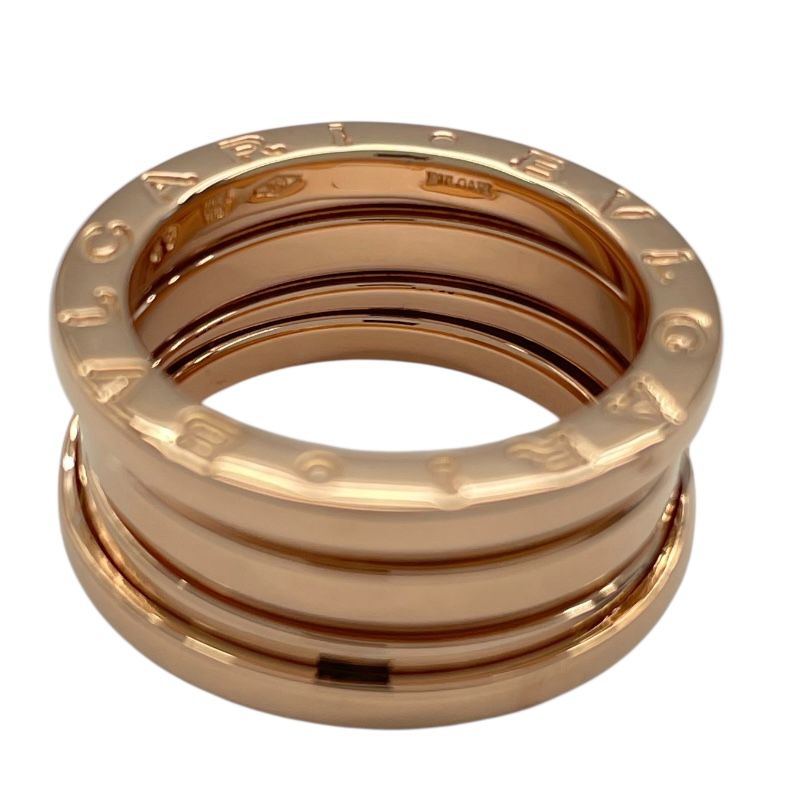 BVLGARI B.zero1 3-Band Ring in 18K Pink Gold - Size 8