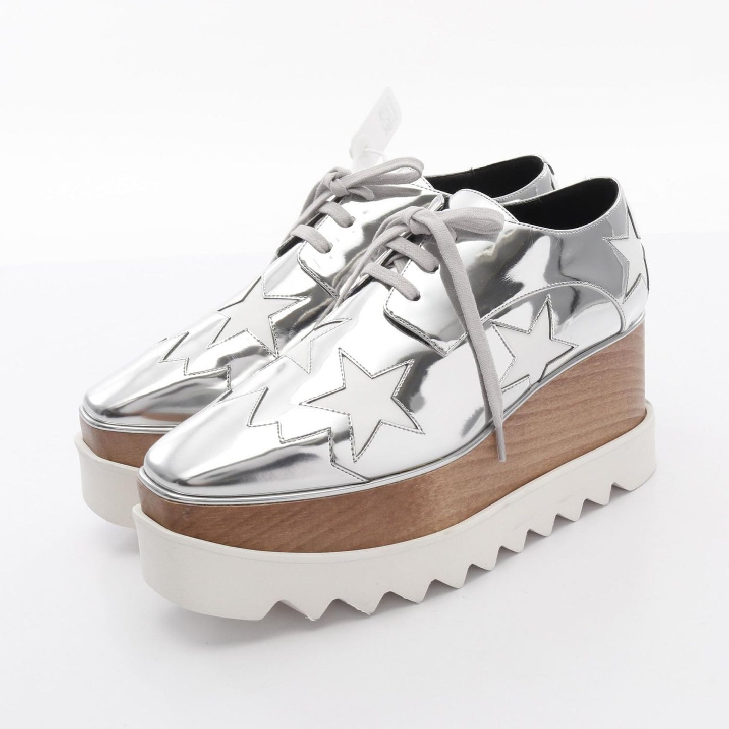 Stella McCartney ELYSE STAR Casual Shoes in Silver - Exquisite Craftsmanship
