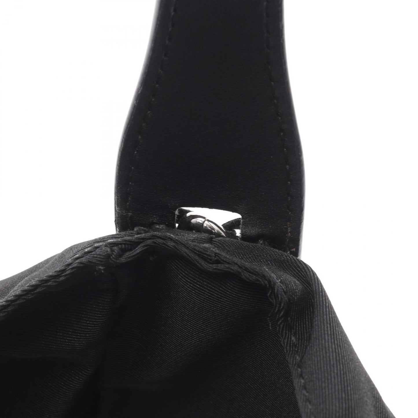 Stella McCartney Falabella Box Tote Bag in Black Nylon & Leather