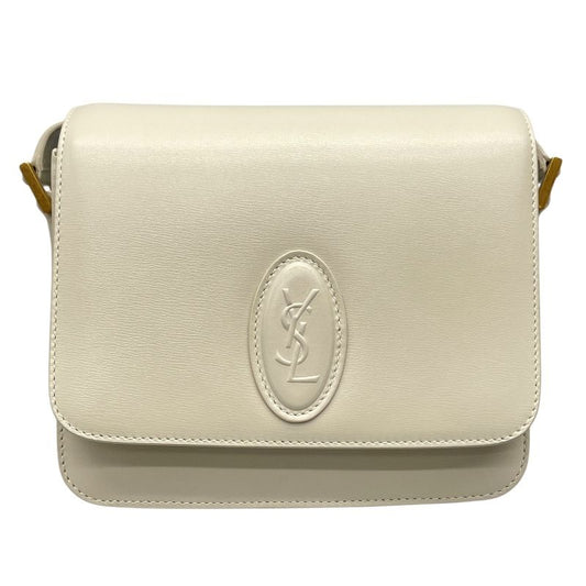 Saint Laurent LE61 Ivory Leather Shoulder Bag - Exquisite Elegance