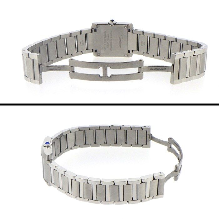 Cartier Tank Française SM WSTA0065 Silver Dial Luxury Watch