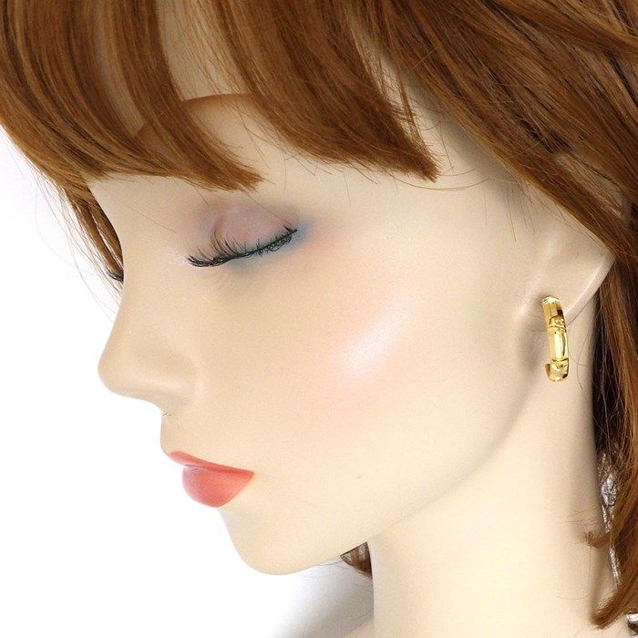 Tiffany & Co. Atlas Hoop Earrings in K18 Yellow Gold