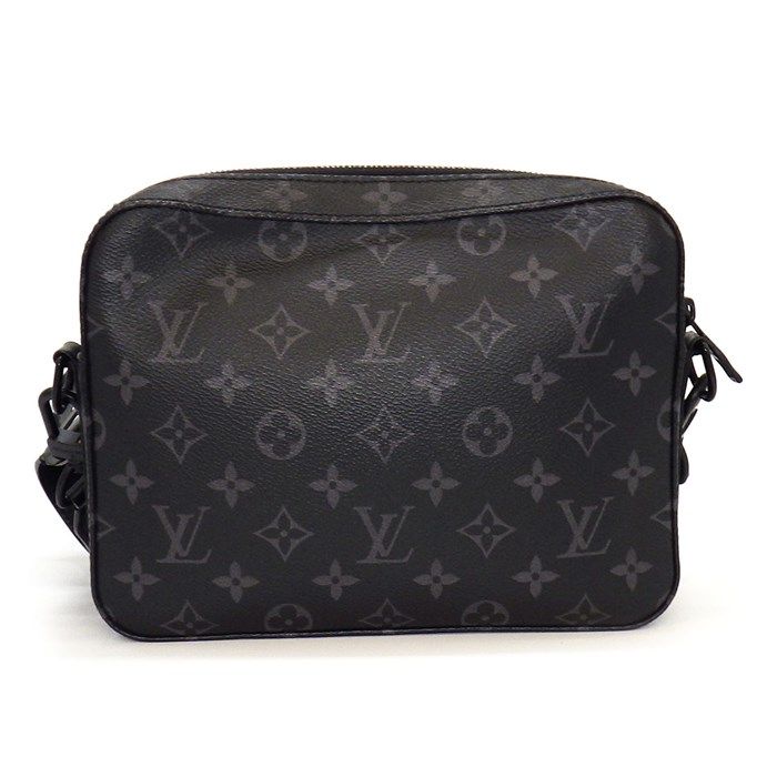 Louis Vuitton Steamer M45585 Black Monogram Eclipse Shoulder Bag