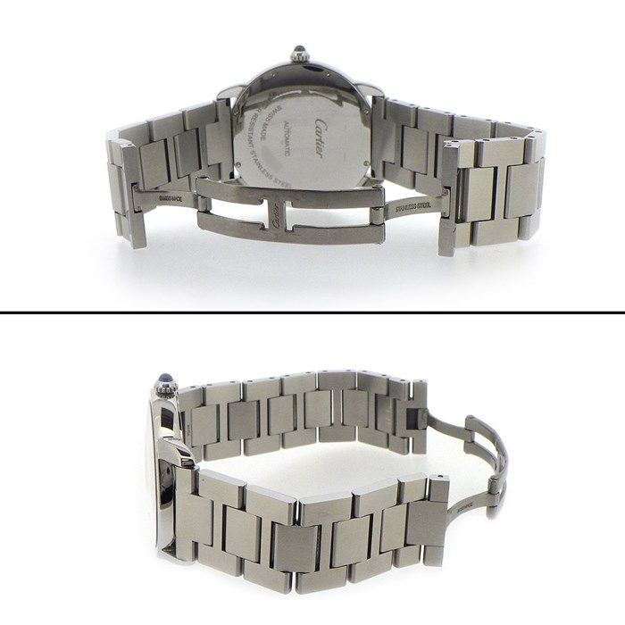 Cartier Ronde Solo WSRN0023 Automatic Watch - Navy Dial, Roman Numerals