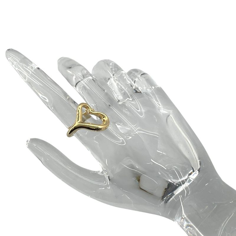 Tiffany & Co. Open Heart Ring in 18K Gold - Timeless Elegance