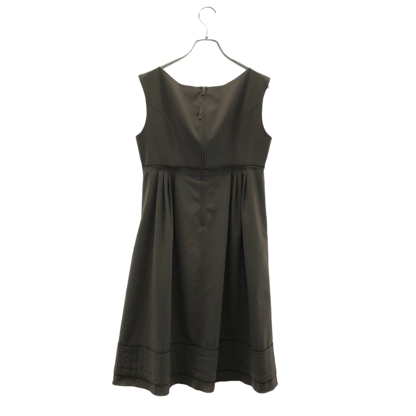 FOXEY NEW YORK Elegant Brown Dress - Timeless Sophistication