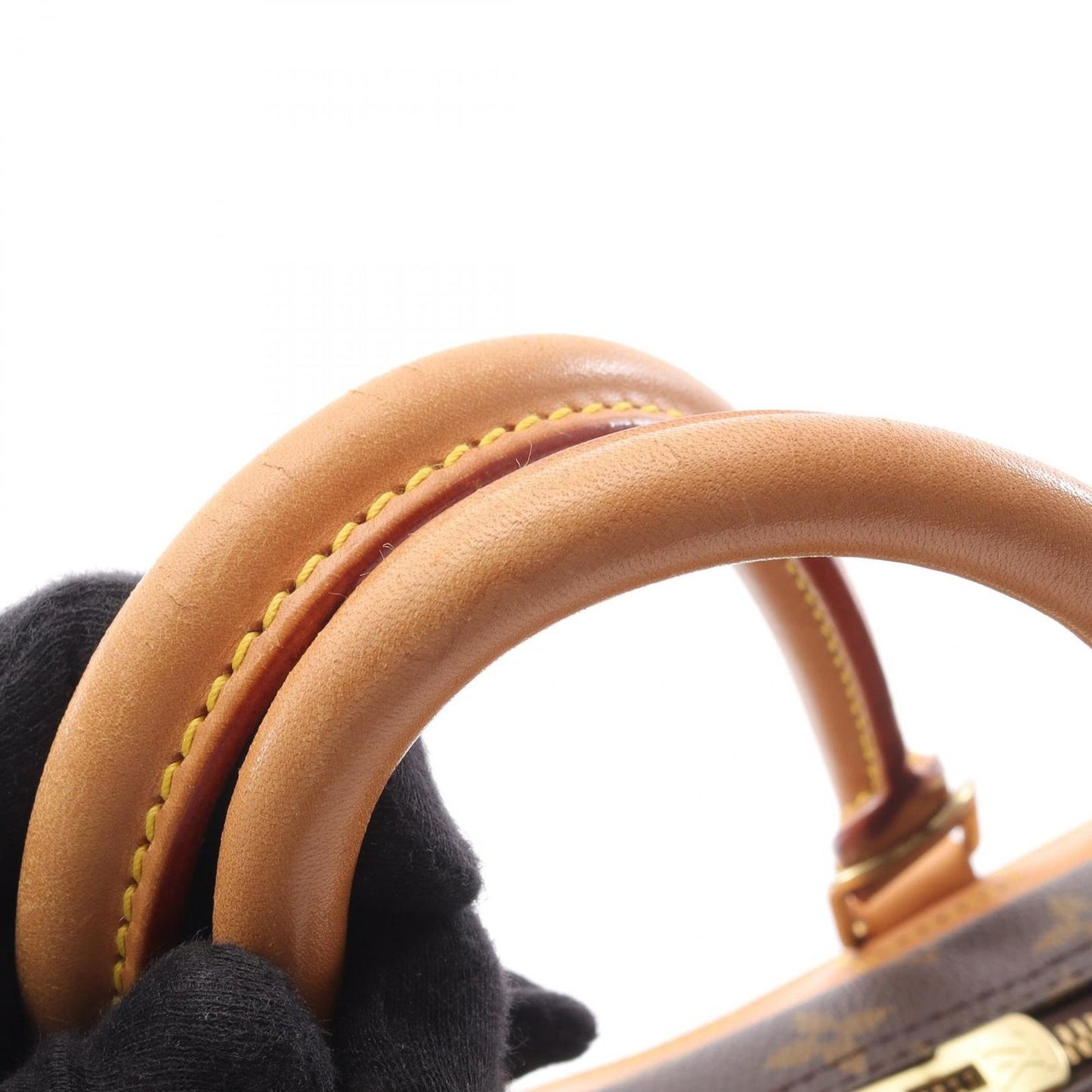 Louis Vuitton Deauville Bowling Vanity Monogram Handbag - Timeless Elegance