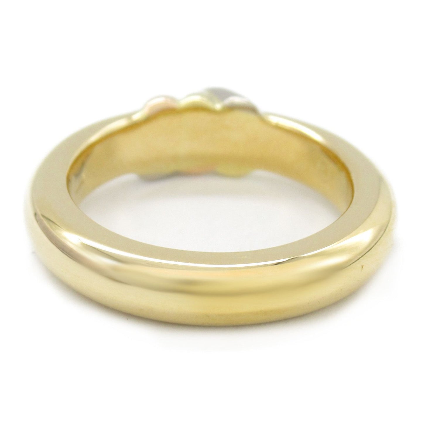 Cartier K18 Gold Thread Ring - Unisex Elegance