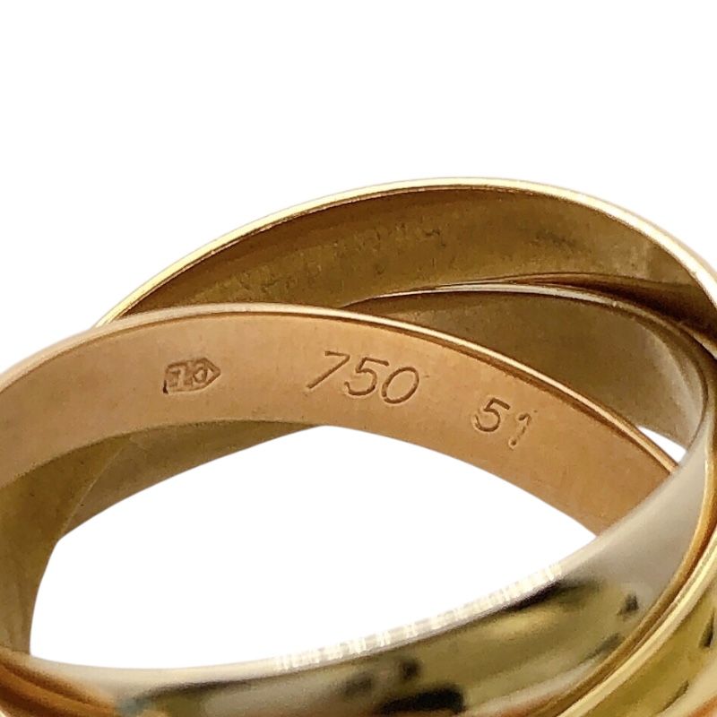 Cartier Trinity Ring in K18 Gold - Timeless Elegance