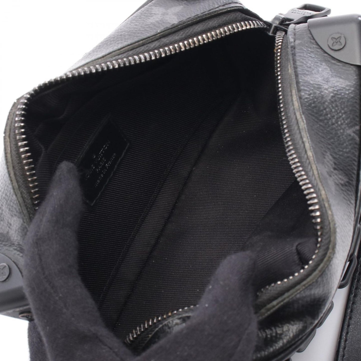 Louis Vuitton Mini Soft Trunk Monogram Eclipse Shoulder Bag