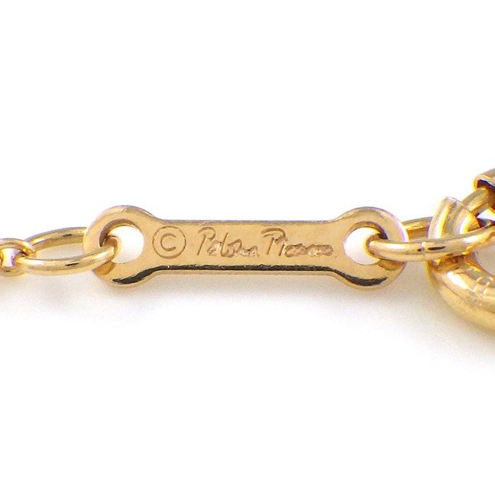 Tiffany & Co. Double Loving Heart Necklace with Pink Sapphire