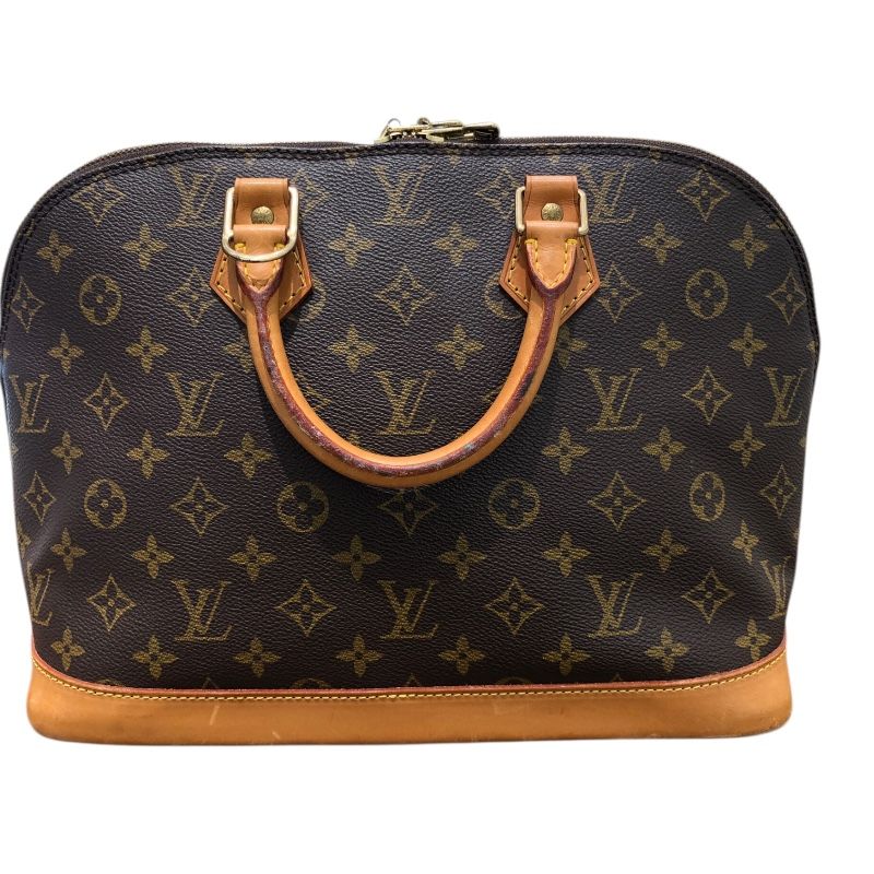 Louis Vuitton Alma M51130 Monogram Canvas Handbag - Brown