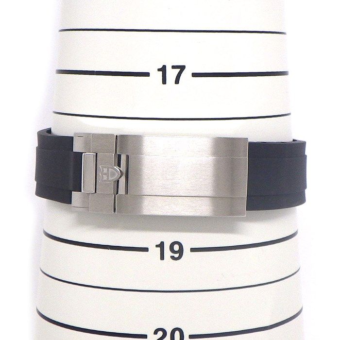 TUDOR Black Bay 7941A1A0RU Automatic Watch - Black Dial, Rubber Strap