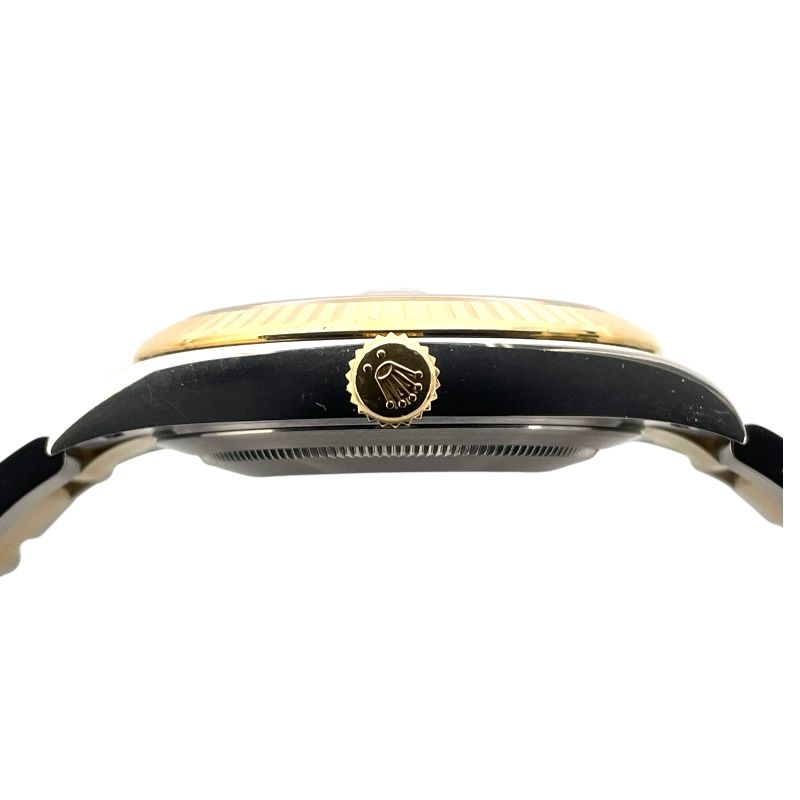 Rolex Datejust 41 126333 Black Dial K18YG/SS Men's Watch