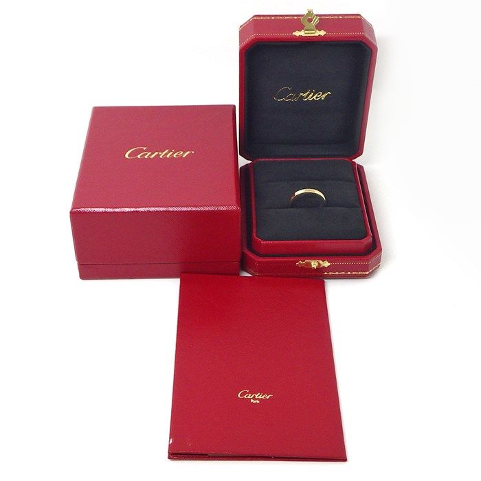 Cartier Vendôme Wedding Band Ring in Tri-Color Gold - Size 19