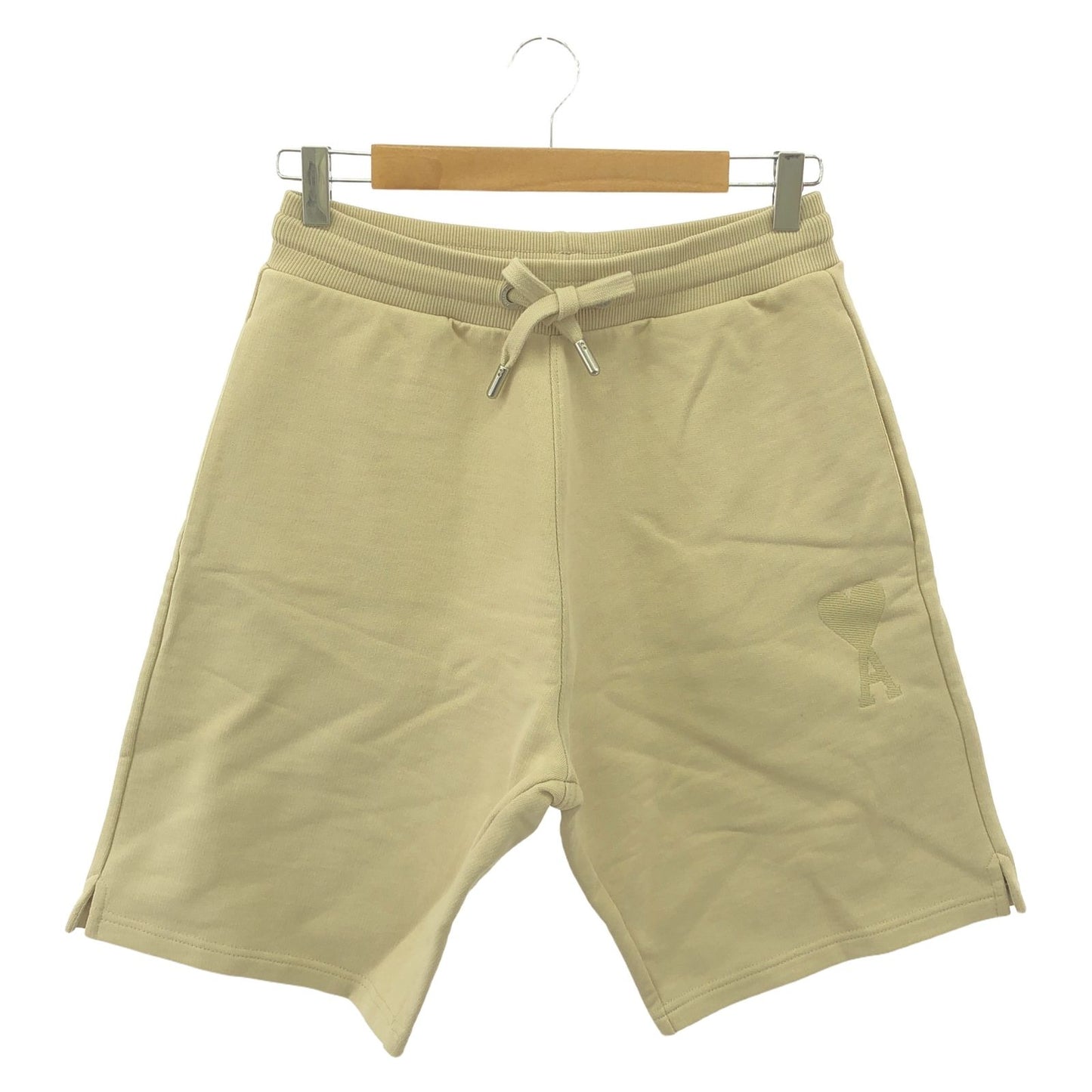 AMI Beige Cotton Unisex Shorts - Timeless Elegance