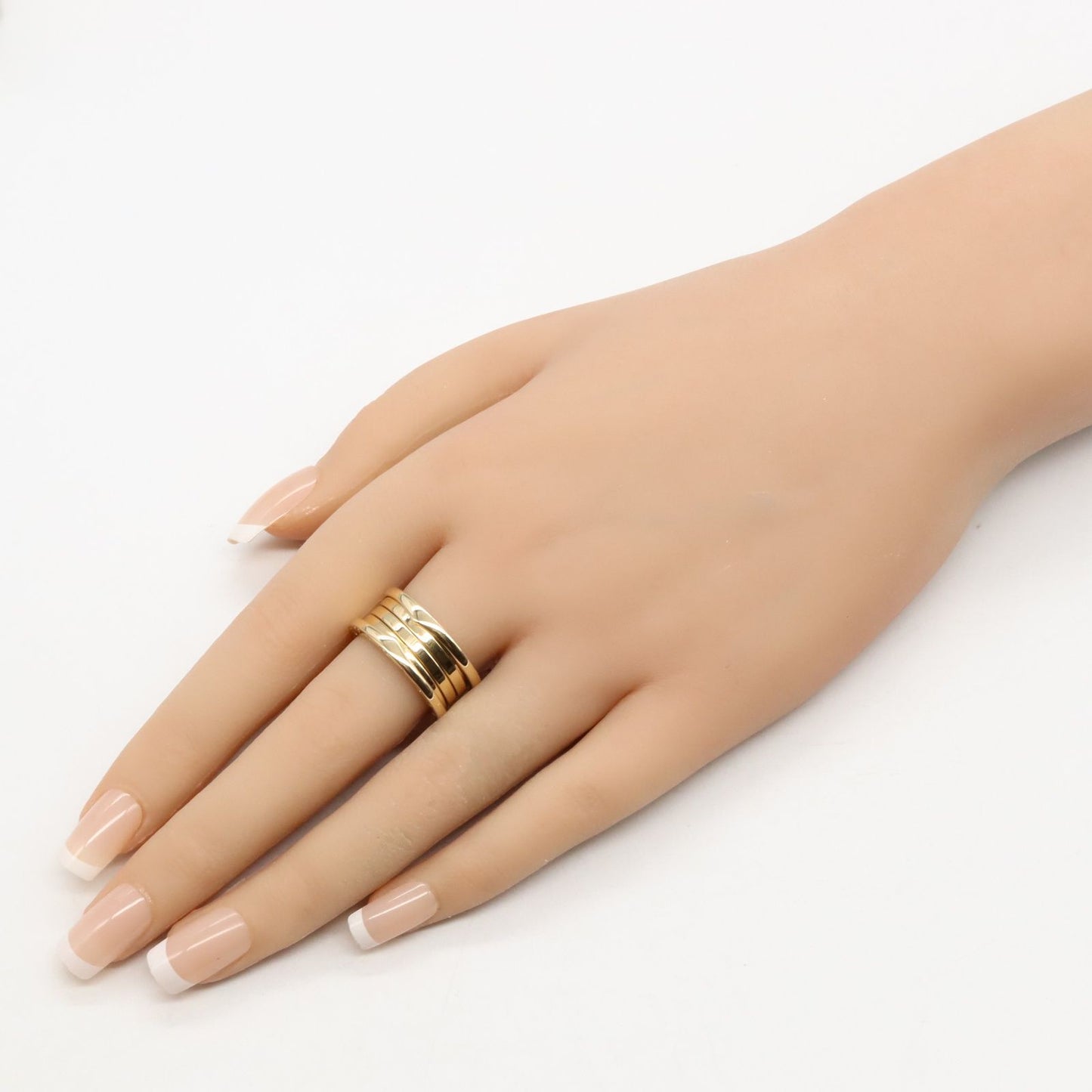 BVLGARI B-zero1 4-Band Ring in K18 Yellow Gold - Unisex