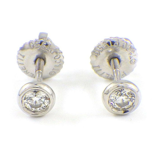 Tiffany & Co. By The Yard Diamond Earrings in Platinum - 0.07ct