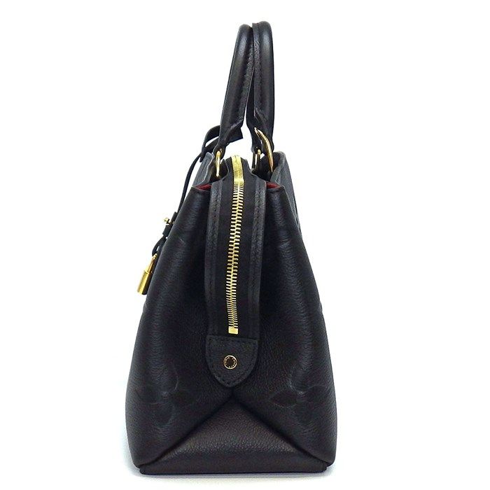 Louis Vuitton Petit Palais PM Handbag - Noir Monogram Empreinte