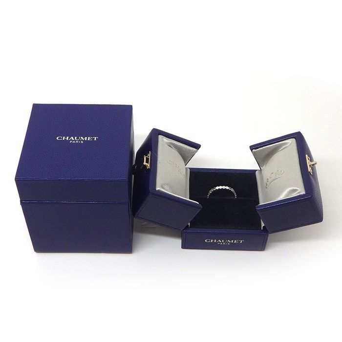 Chaumet Bee My Love Honeycomb Ring in 18K White Gold