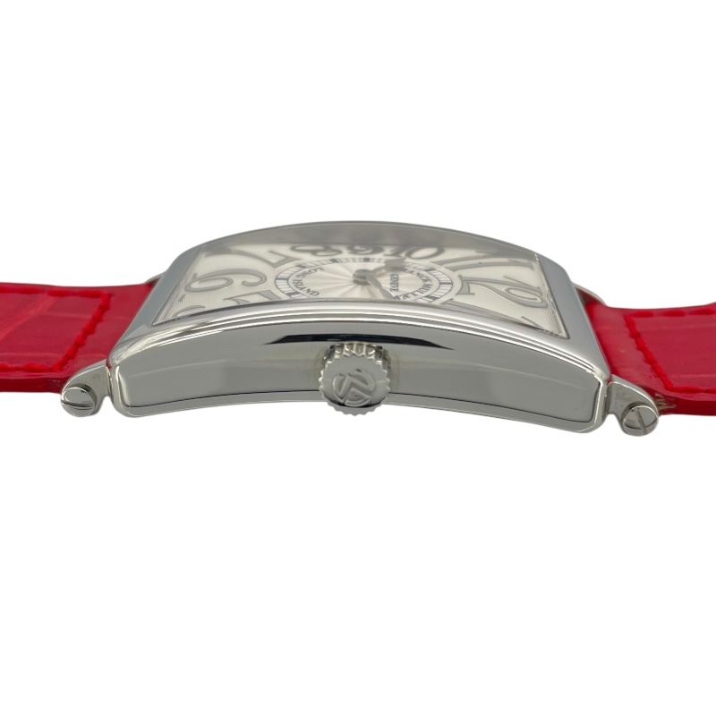 Franck Muller Long Island Relief 1002QZREL Silver Men's Watch
