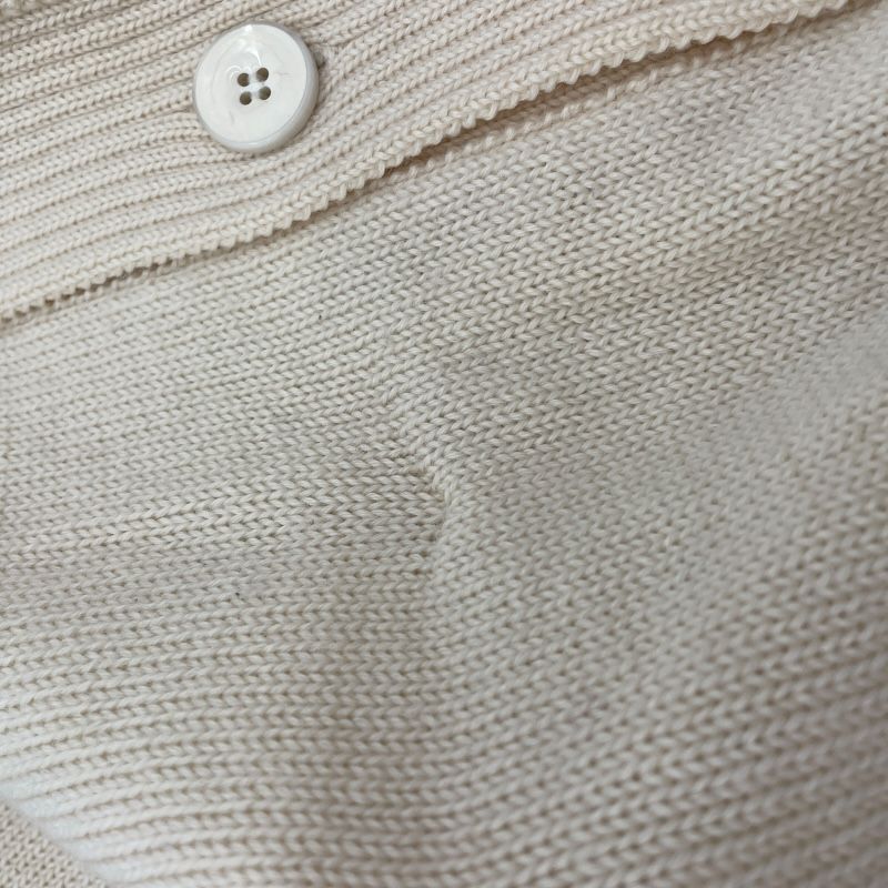 Martin Margiela Ivory Wool Knit Cardigan - Exquisite Craftsmanship