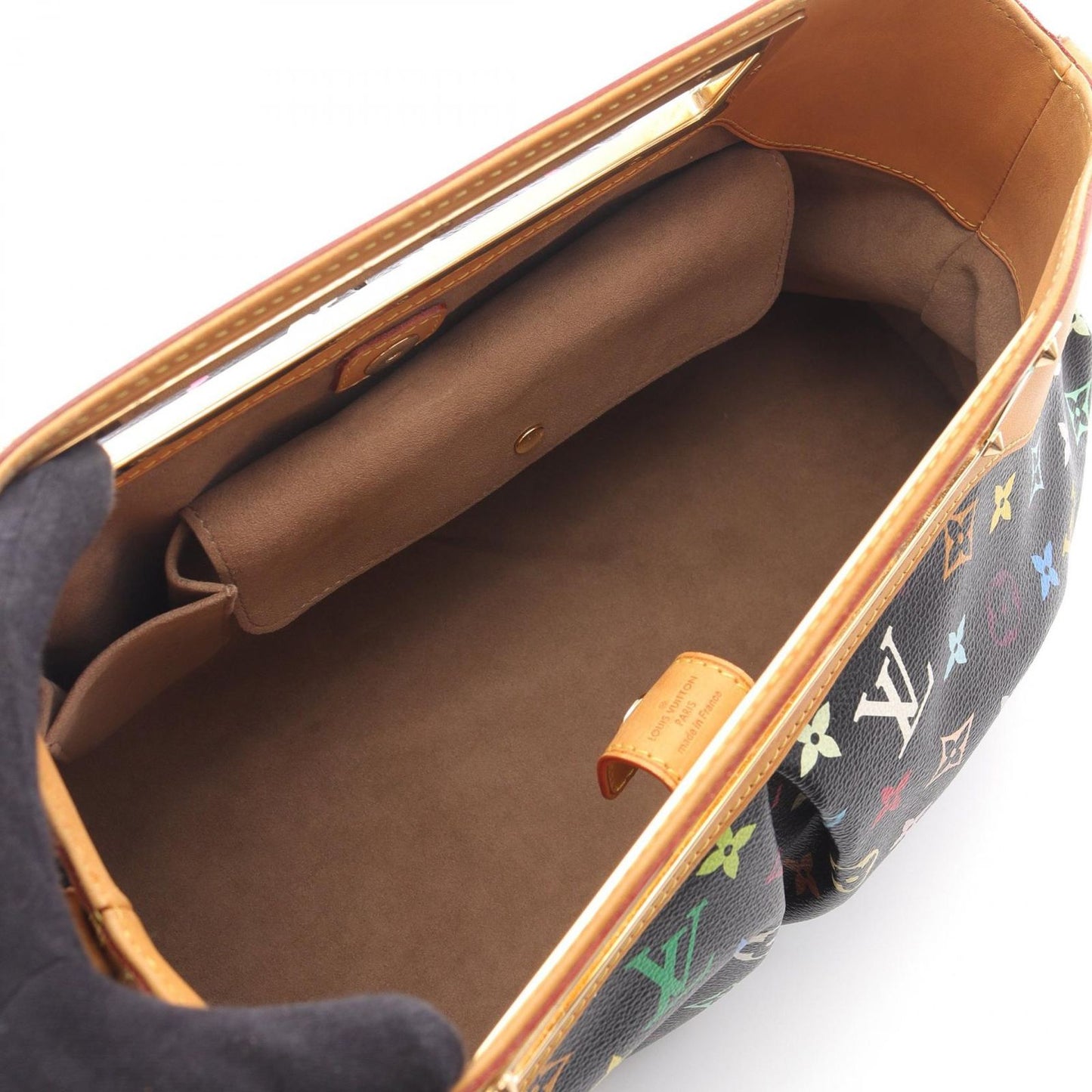 Louis Vuitton Judy GM Monogram Multicolor Handbag - Black