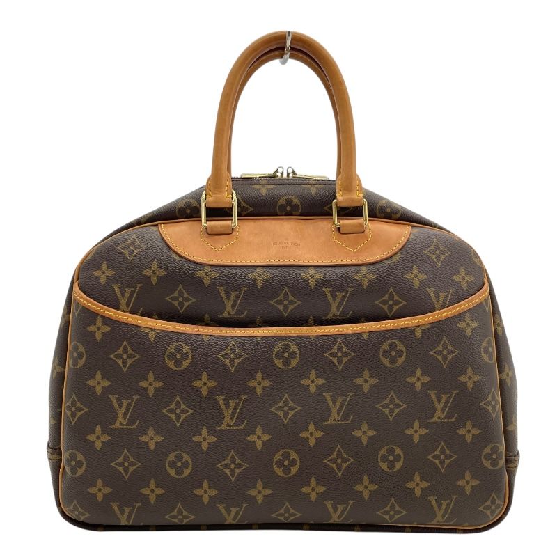 Louis Vuitton Deauville Monogram Canvas Handbag - Brown