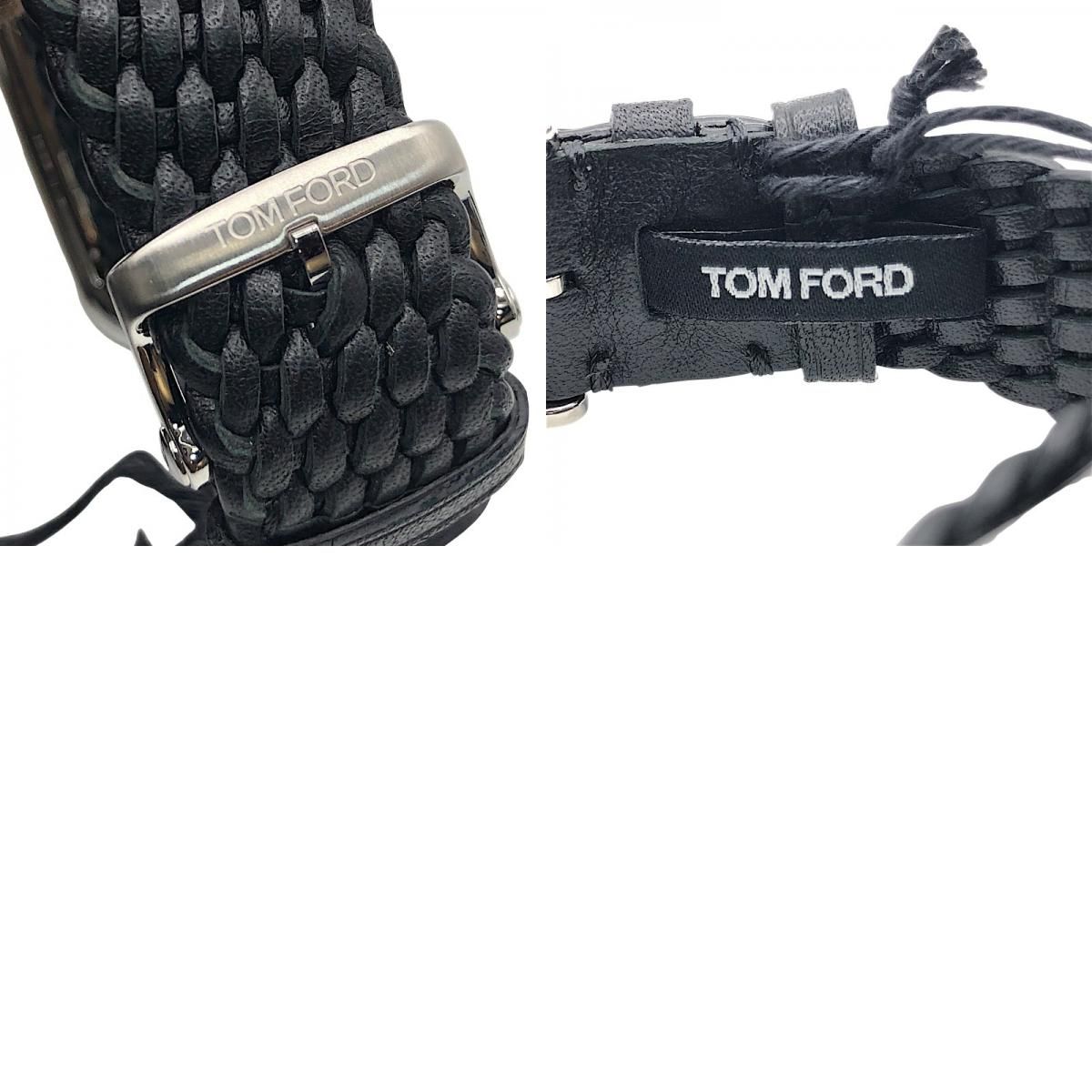TOM FORD N.004 Black & Silver Ladies Quartz Watch - Pristine Condition