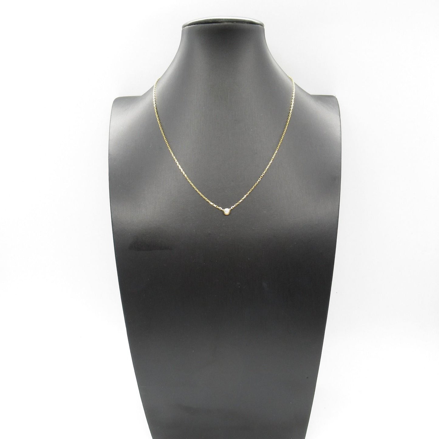 CARTIER Amour Necklace in 18K Yellow Gold with Diamonds