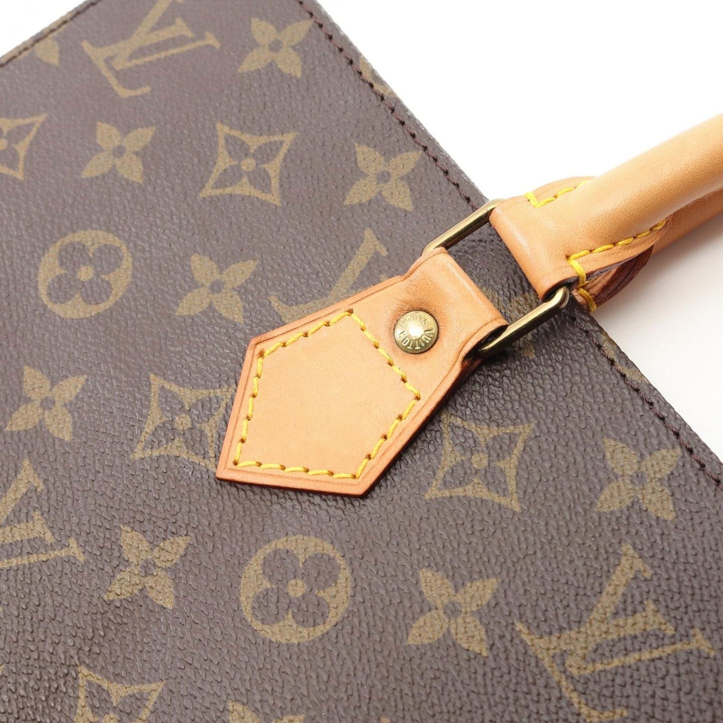 Louis Vuitton Sac Plat Tote Bag - Timeless Elegance in Brown