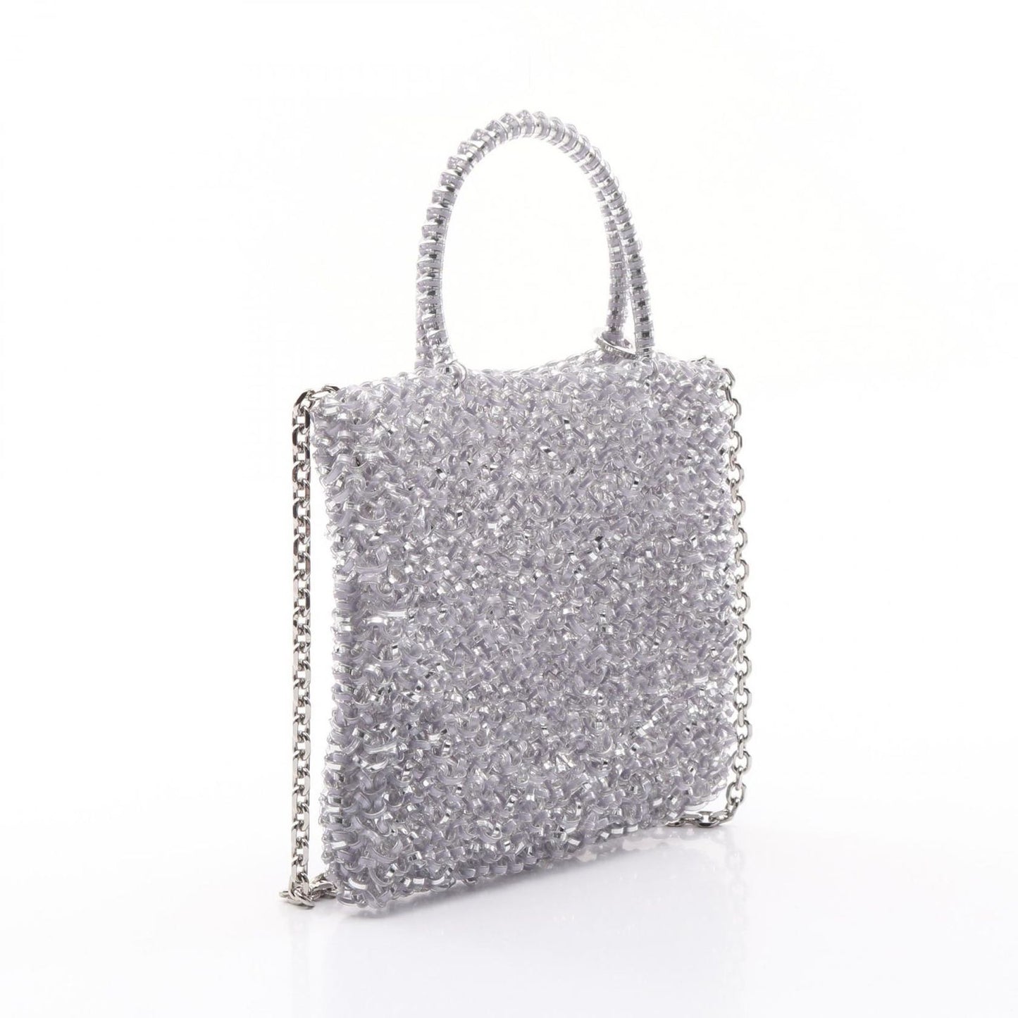 ANTEPRIMA Mini Atura Wire Handbag in Light Purple - Exquisite Craftsmanship