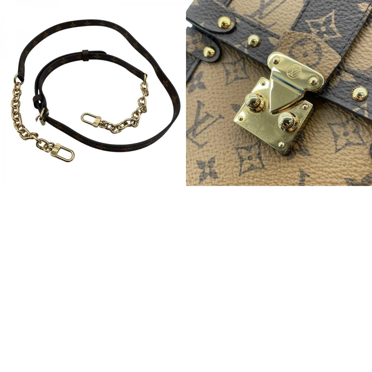 Louis Vuitton Monogram Reverse Vertical Pochette M67873 - Unisex