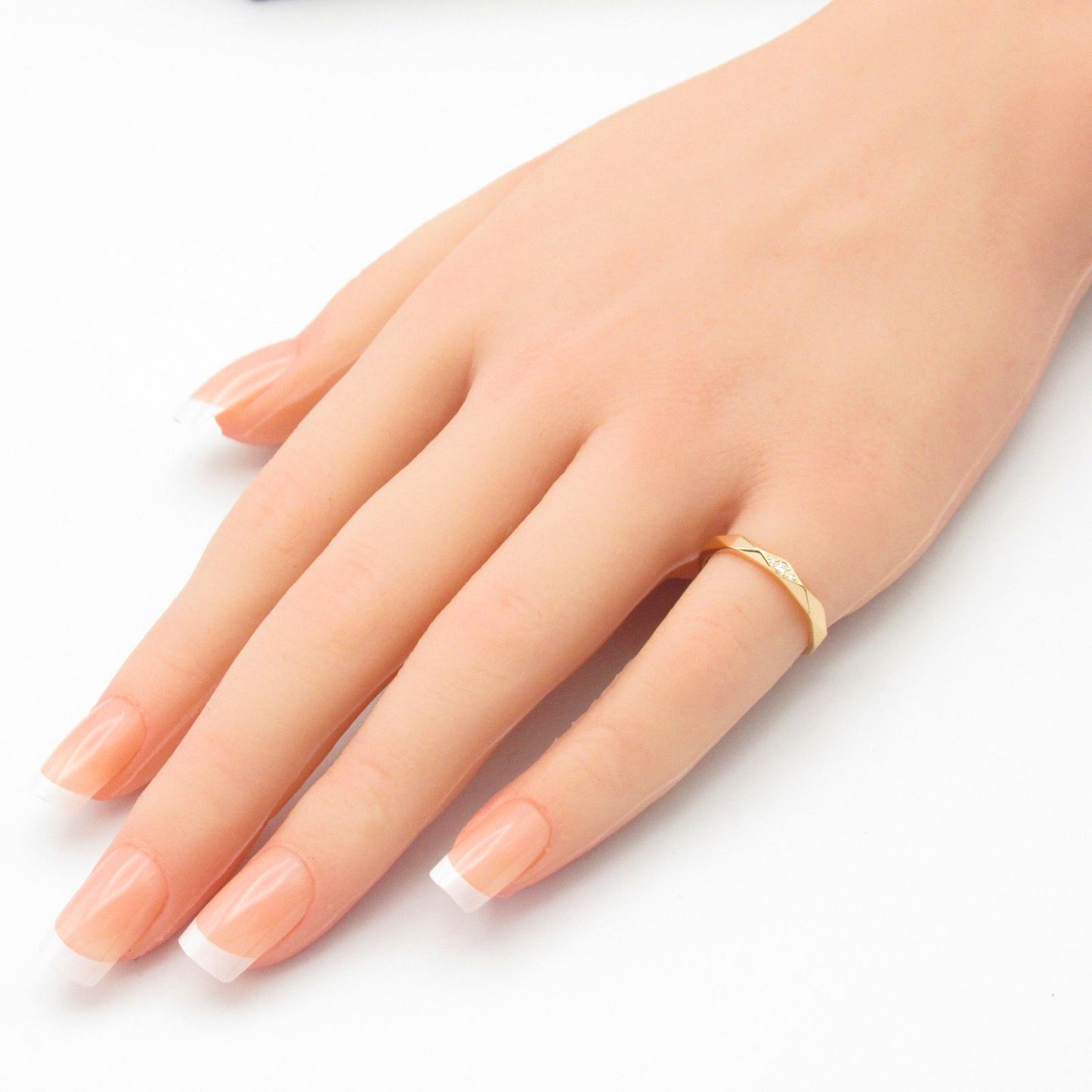 Boucheron Faceted Diamond Ring in 18K Pink Gold - Exquisite Elegance