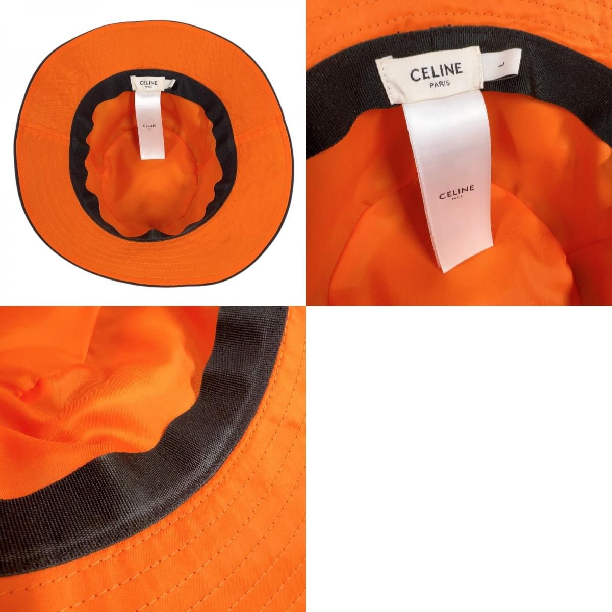 CELINE Quilted Logo Nylon Unisex Accessory - Black