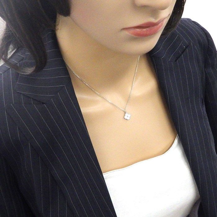 Van Cleef & Arpels Sweet Alhambra Necklace with Diamonds
