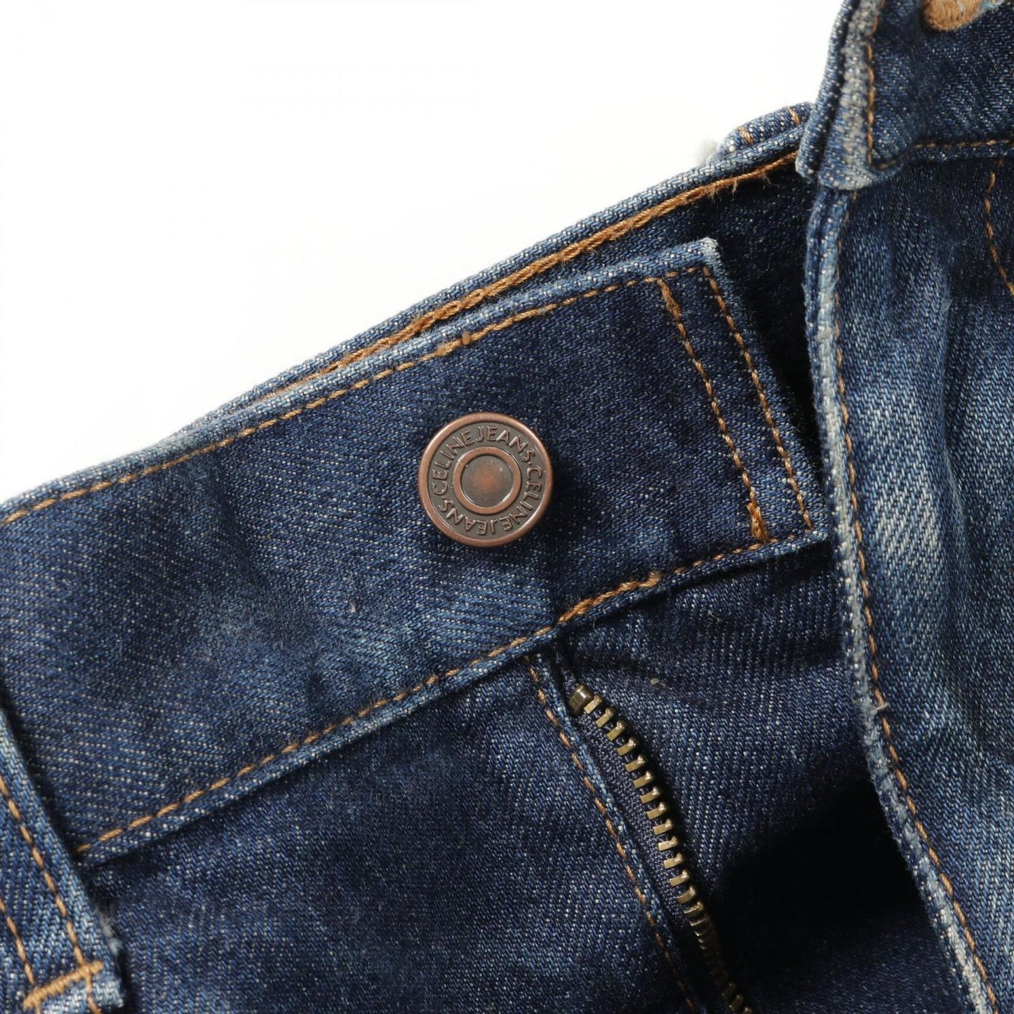 CELINE Indigo Blue Denim Pants - Timeless Elegance for Men