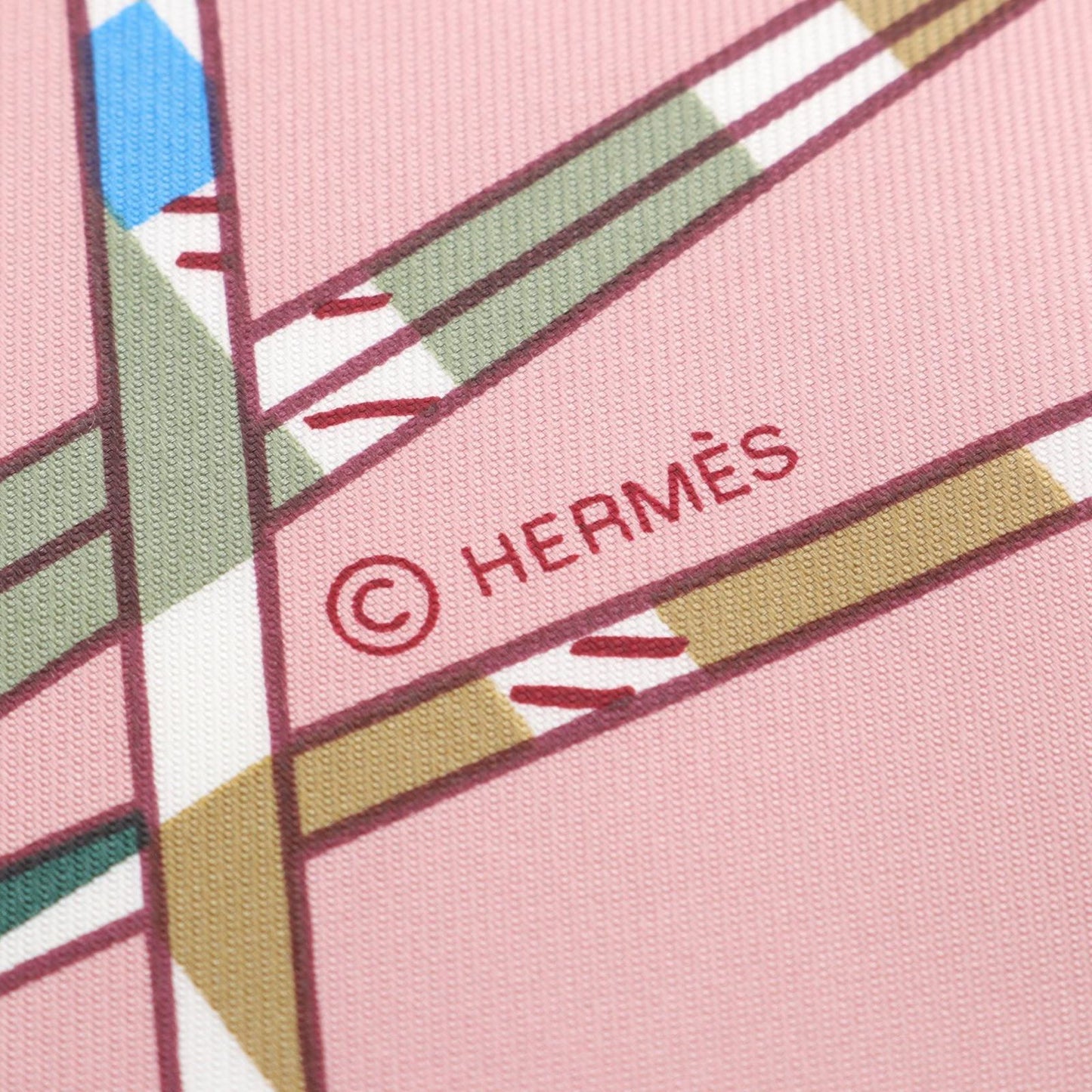 HERMES BALADE ECOSSAISE Silk Scarf - Unused Luxury Accessory