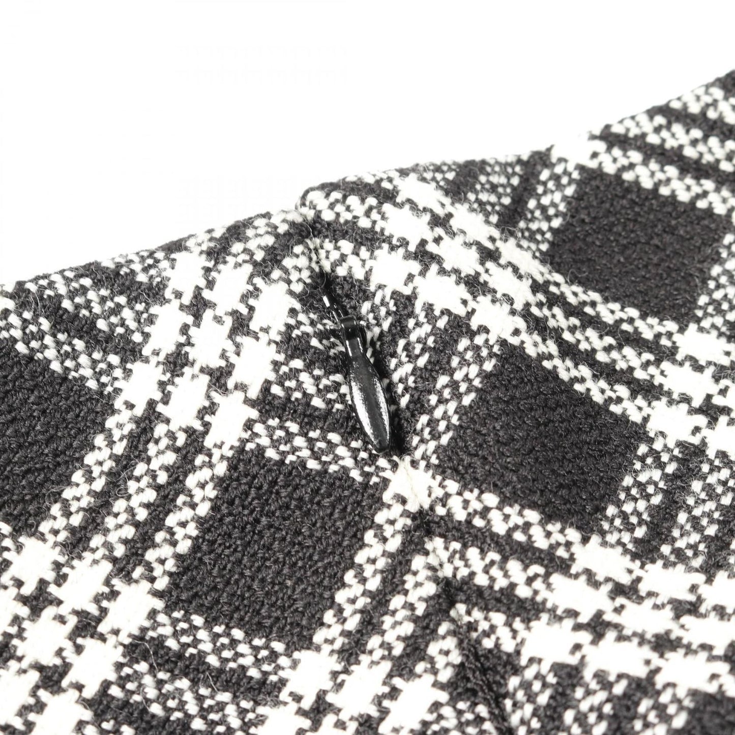 Dior Women's Wool Skirt - Timeless Elegance in Black & White