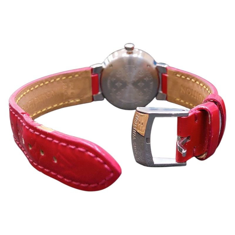 Louis Vuitton Tambour Cool V Vernis Rose Indian Women's Watch