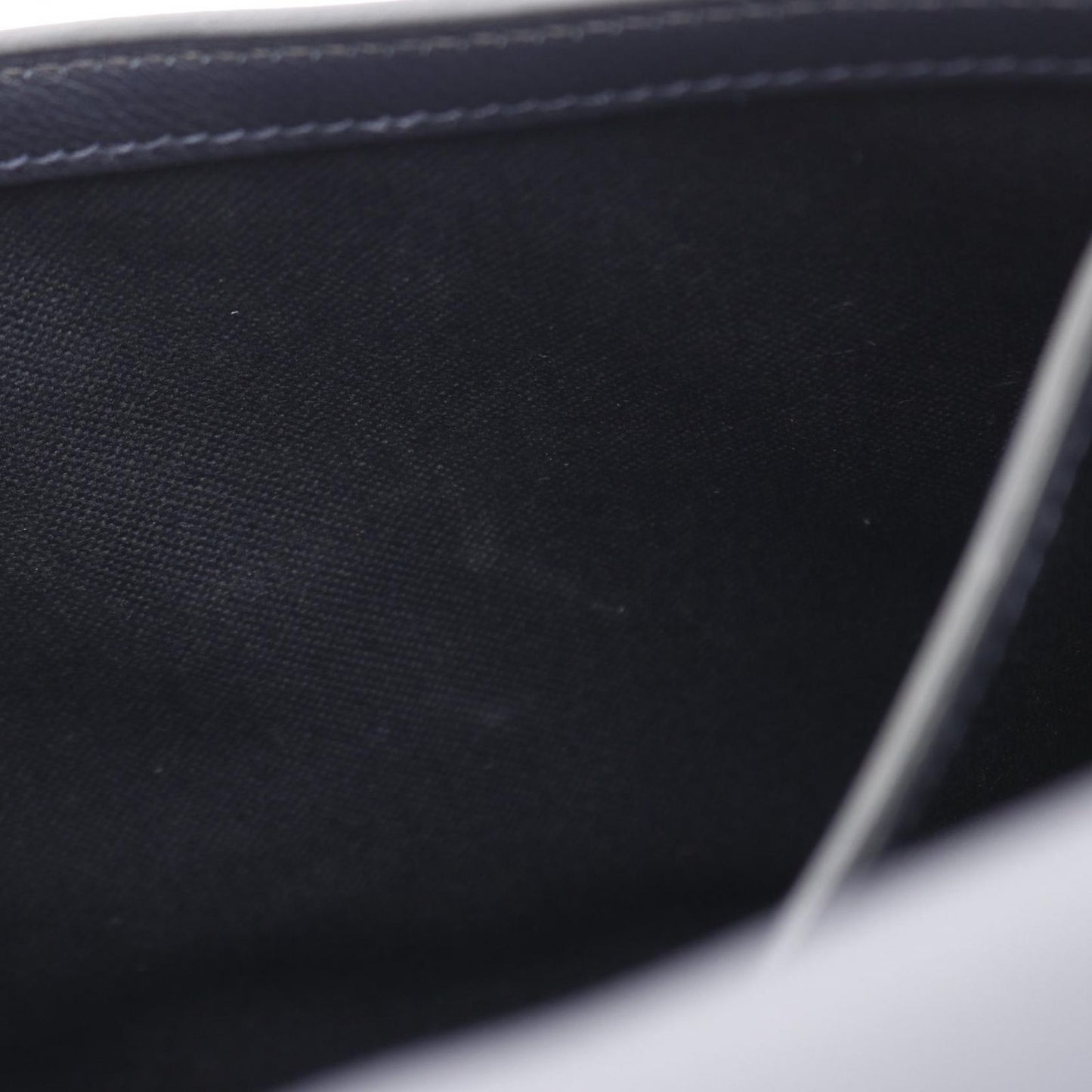 HERMES Steve Light Junior Shoulder Bag in Navy Blue - Exquisite Craftsmanship