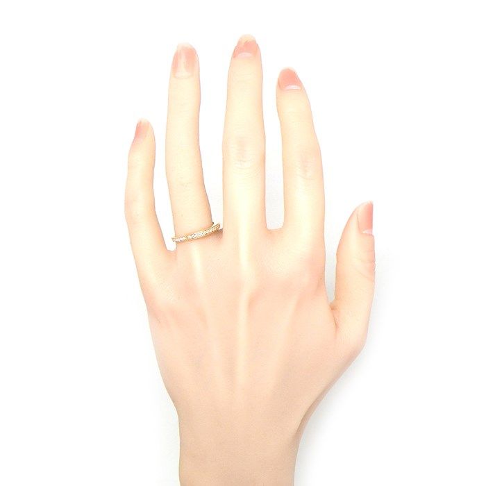 Tiffany & Co. Full Circle Diamond Ring in K18 Rose Gold - 0.36ct