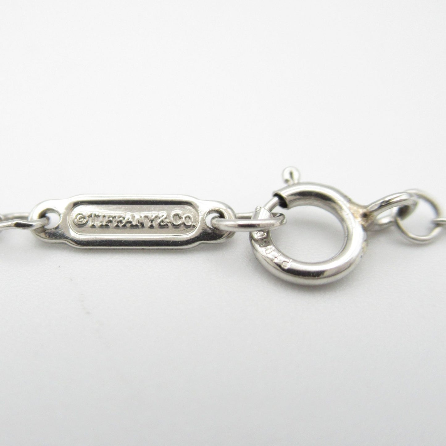 TIFFANY & CO Solitaire Necklace 0.34ct in Platinum - Timeless Elegance