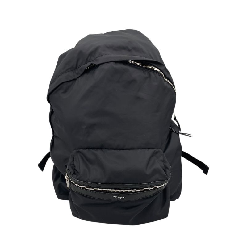 SAINT LAURENT Nylon Backpack 524903 - Timeless Black Elegance