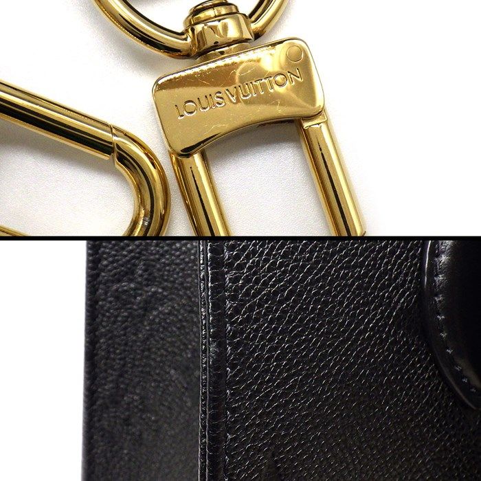 Louis Vuitton OnTheGo PM Handbag in Noir Monogram Empreinte