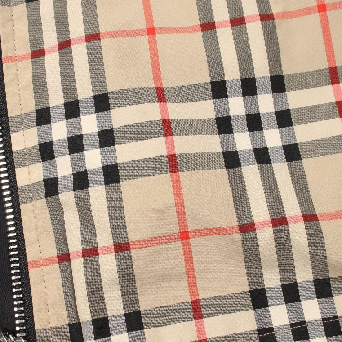 BURBERRY Nova Check Reversible Nylon Jacket - Timeless Elegance