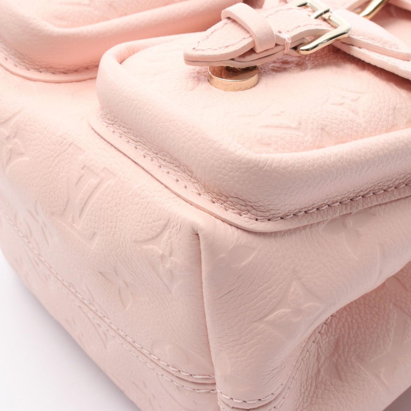 Louis Vuitton Pink Opal Monogram Backpack - Unused Luxury