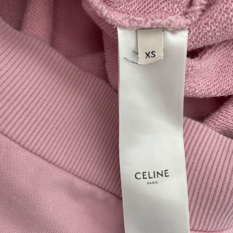 CELINE Logo Hoodie in Pink - Exclusive Men's Sweatshirt