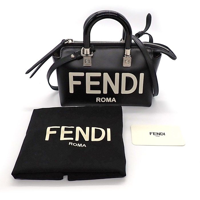 Fendi By The Way Mini Handbag in Black Calf Leather - A Timeless Classic