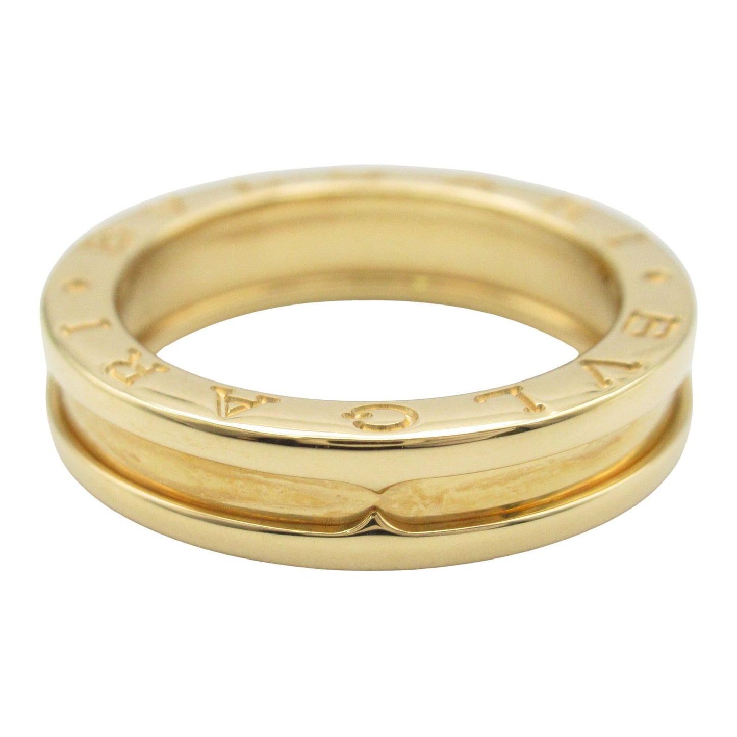 BVLGARI B-zero1 18K Yellow Gold Ring - Timeless Elegance